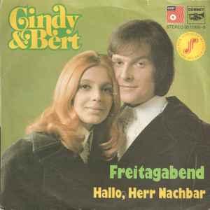 vinyl single 7 inch - Cindy &amp; Bert - Freitagabend, Verzenden, Zo goed als nieuw, 7 inch, Pop
