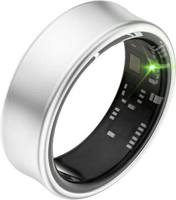2dekans | Focus® S2 Smart Ring - Zilver - Maat 7 - AI Coach, Ophalen of Verzenden, Zo goed als nieuw