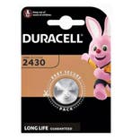 Duracell Knoopcel batterij Lithium CR2430 blister 1, Ophalen of Verzenden, Nieuw