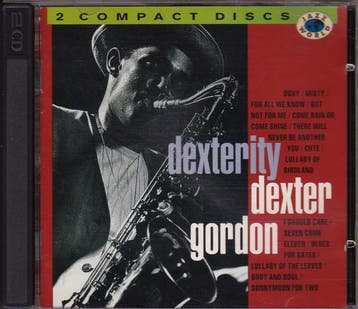 cd - Dexter Gordon - Dexterity, Verzenden, Zo goed als nieuw