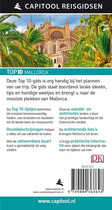 Mallorca / Capitool Reisgidsen Top 10 9789000368648 Capitool, Boeken, Reisgidsen, Verzenden, Zo goed als nieuw, Capitool
