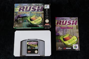 San Francisco RUSH Extreme Racing Nintendo 64 Boxed PAL, Spelcomputers en Games, Games | Nintendo 64, Verzenden