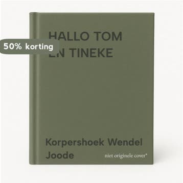 HALLO TOM EN TINEKE - Korpershoek Wendel Joode 9789033106156, Verzenden, Gelezen, Korpershoek Wendel Joode