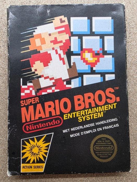 Nintendo - Nes - Super Mario Bros. - Rare nintendo badge, Spelcomputers en Games, Spelcomputers | Overige Accessoires