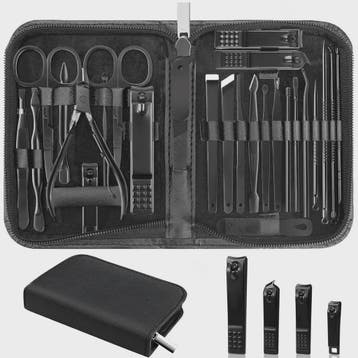 26-delige Professionele Manicure & Pedicure Set van Roestvri, Verzenden, Nieuw