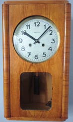 Regulateur wandklok - Metron - Hout, Glas - 1970-1980