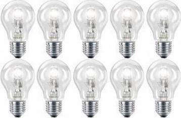 Philips EcoClassic Normaallamp 140W E27 A55 helder 872790066, Philips eco halogeen 140W E27 geeft light voor 190W, Verzenden, 60 watt of meer