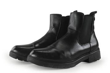 S.oliver Chelsea boots in maat 40 Zwart, Verzenden, Zwart, Overige typen, Zo goed als nieuw