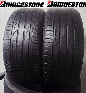 2x 225 45 R17 BRIDGESTONE 5 a 6mm €60 P.S GEMONTEERD EN AL, Ophalen, Gebruikt, 17 inch, Band(en)