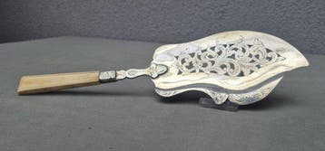 J.A. Hooykaas - Taartschep - .833 zilver - 1900-1910 - exact