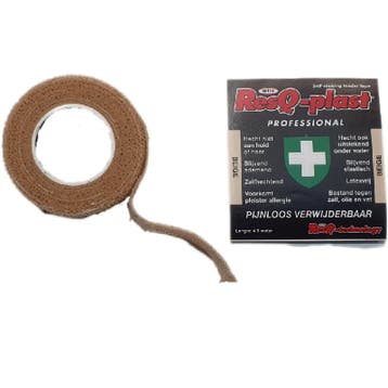 Beige ResQ-plast 25mm Zelfhechtende pleisters water en vet r, Verzenden, Nieuw