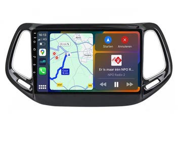 Jeep Compass Navigatie Radio met Apple Carplay Android Auto, Ophalen of Verzenden, Nieuw