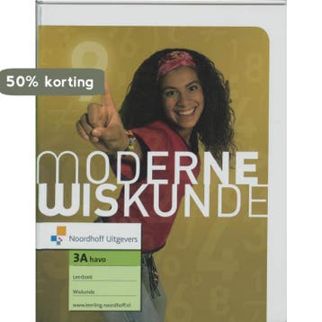 Moderne wiskunde 3A Havo Leerwerkboek - I. de Bruijn, Verzenden, Gelezen, I. de Bruijn