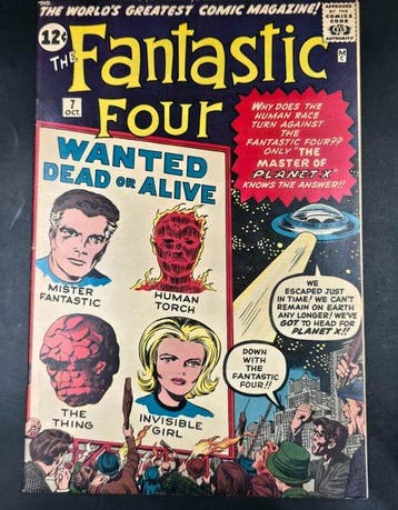 Fantastic Four (Vol. 1) #7 - First appearance of Xantha;, Nieuw