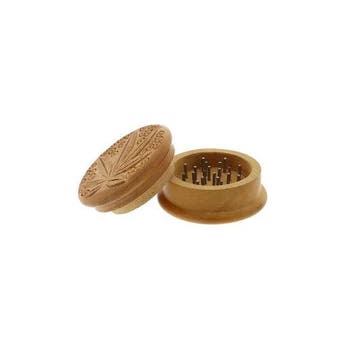 Wood Kruidengrinder Leaf Ø55 mm, Ophalen of Verzenden, Nieuw