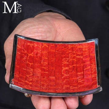 Werkelijk exclusief exemplaar - rood bamboekoraal met, Nieuw