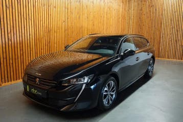 Peugeot 508 SW 1.2 Puretech ALLURE PACK BNS AUTOMAAT NR. 056, Dealer onderhouden, Gebruikt, Met garantie (alle), Leder en Stof