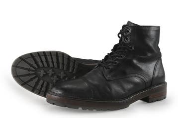 Manfield Veterboots in maat 42 Zwart, Kleding | Heren, Schoenen, Manfield, Verzenden, Zwart, Boots