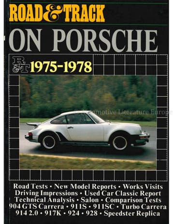 ROAD & TRACK ON PORSCHE 1975-1978 (BROOKLANDS), Boeken, Nieuw, Porsche, Author