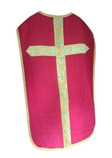 Chasuble Kazuivel Dalmatiek Kerkgewaad - Antiek - Glimmende, Antiek en Kunst