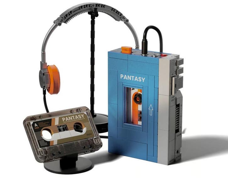 PANTASY Original Retro Draagbare Cassettespeler - 569 ond..., Hobby en Vrije tijd, Modelbouw | Figuren en Diorama's, Nieuw, Verzenden