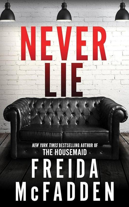 9781728296166 Never Lie Freida Mcfadden, Boeken, Romans, Nieuw, Verzenden