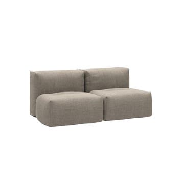 Soft Sofa Outdoor 2 Seater - Kirra Sand, Verzenden, Nieuw