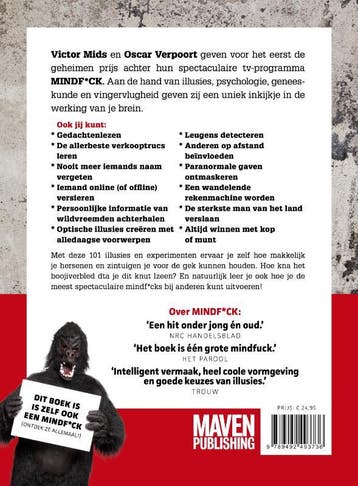 Mindf*ck 9789492493736 Victor Mids, Boeken, Verzenden, Zo goed als nieuw, Victor Mids