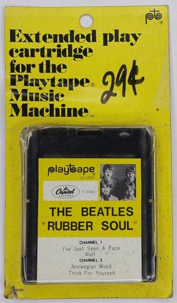 Beatles - Rubber Soul - 8-track tape - 1967, Nieuw in verpakking