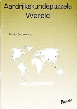 Kinheim Aardrijkskundepuzzels Wereld (per stuk), Verzenden, Nieuw