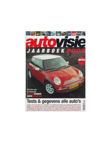 2002 AUTOVISIE JAARBOEK NEDERLANDS, Nieuw, Author