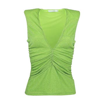 House of Amen • groene top • 34 (IT40), Kleding | Dames, House of Amen, Verzenden, Nieuw, Maat 34 (XS) of kleiner