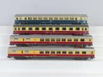 Roco H0 - 44653/44751/45250 - Modeltrein personenwagen (4) -, Nieuw