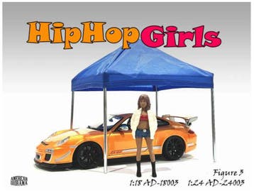 GSDCCad 00024103 1/24 Hip Hop Girls figure #3 (1:24), Ophalen of Verzenden, Nieuw