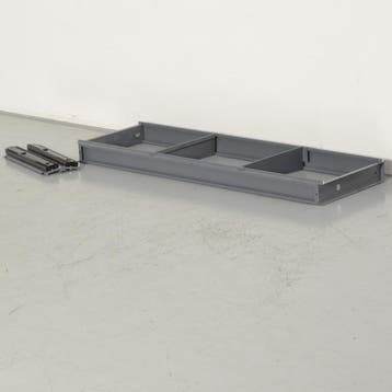 Kinnarps hangmapframe, grijs, 120 cm, Ophalen, Nieuw in verpakking