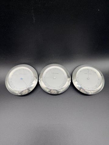 Georg Jensen - Weerstation (3) - Staal, Glas - Weerstation –