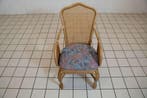 Rotan fauteuil met vlechtwerk rug, Ophalen of Verzenden, Nieuw