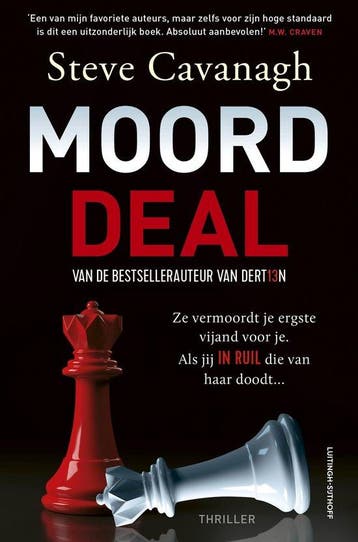 9789021070032 Moorddeal Steve Cavanagh, Boeken, Verzenden, Nieuw, Steve Cavanagh
