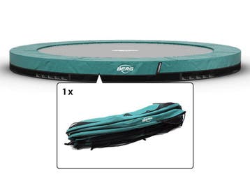 Trampoline Rand Berg Champion inground 427-430 cm Groen, Ophalen of Verzenden, Nieuw