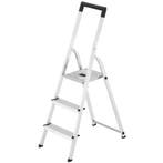 Hailo L40 Aluminium Huishoudtrap / Klustrap 3 treden, Doe-het-zelf en Verbouw, Ladders en Trappen, Verzenden, Nieuw
