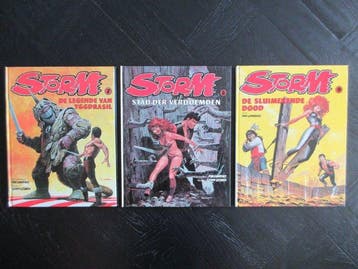 Storm 7, 8 & 9 - 3 Album - Eerste druk - 1982, Boeken, Nieuw