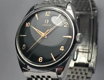 Omega - Omega Vintage Classic 1958 Cal. 284 Black dial -, Nieuw