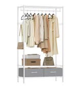 Open kledingrek met lades, planken en verstelbare roede 180, Huis en Inrichting, Kasten | Kledingkasten, Verzenden, Nieuw