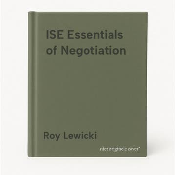 ISE Essentials of Negotiation - Roy Lewicki 9781260570458, Verzenden, Gelezen, Roy Lewicki
