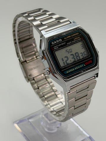 Casio A158W – Early Production – Module 593 – Made in Japan, Nieuw