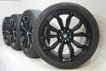 BMW X3 X4 G01 G02 695 20 inch velgen Pirelli Runflat Winterb, Auto-onderdelen, Banden en Velgen, Gebruikt, Velg(en), 20 inch, Winterbanden