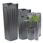 Hoge Vierkante Kweekpotten met Drainage – Zaailingen Potten, Tuin en Terras, Verzenden, Nieuw