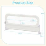 LIVSK Opvouwbaar Bedhekje - Verstelbare Hoogte - Afneembare, Kinderen en Baby's, Verzenden, Nieuw