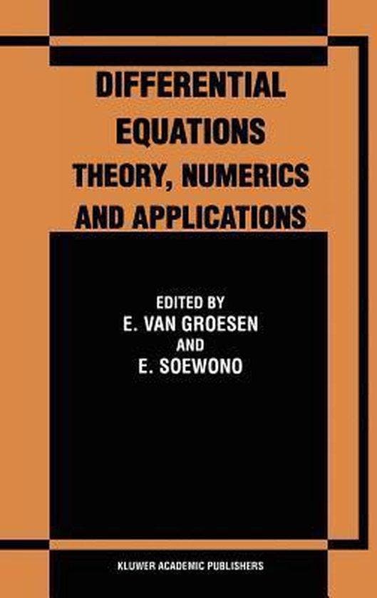 Differential Equations Theory, Numerics and Applications, Boeken, Taal | Engels, Zo goed als nieuw, Verzenden