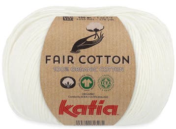 Katia Fair Cotton - 03 ecru - Biologisch Katoengaren, Ophalen of Verzenden, Nieuw